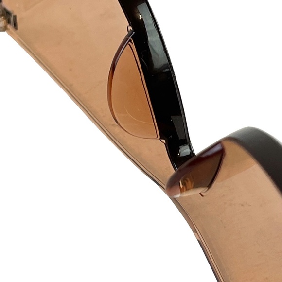 Sunglasses Sun Glasses Women's Shades Rimless Plastic Brown Vacation Summer Pool - Picture 12 of 16